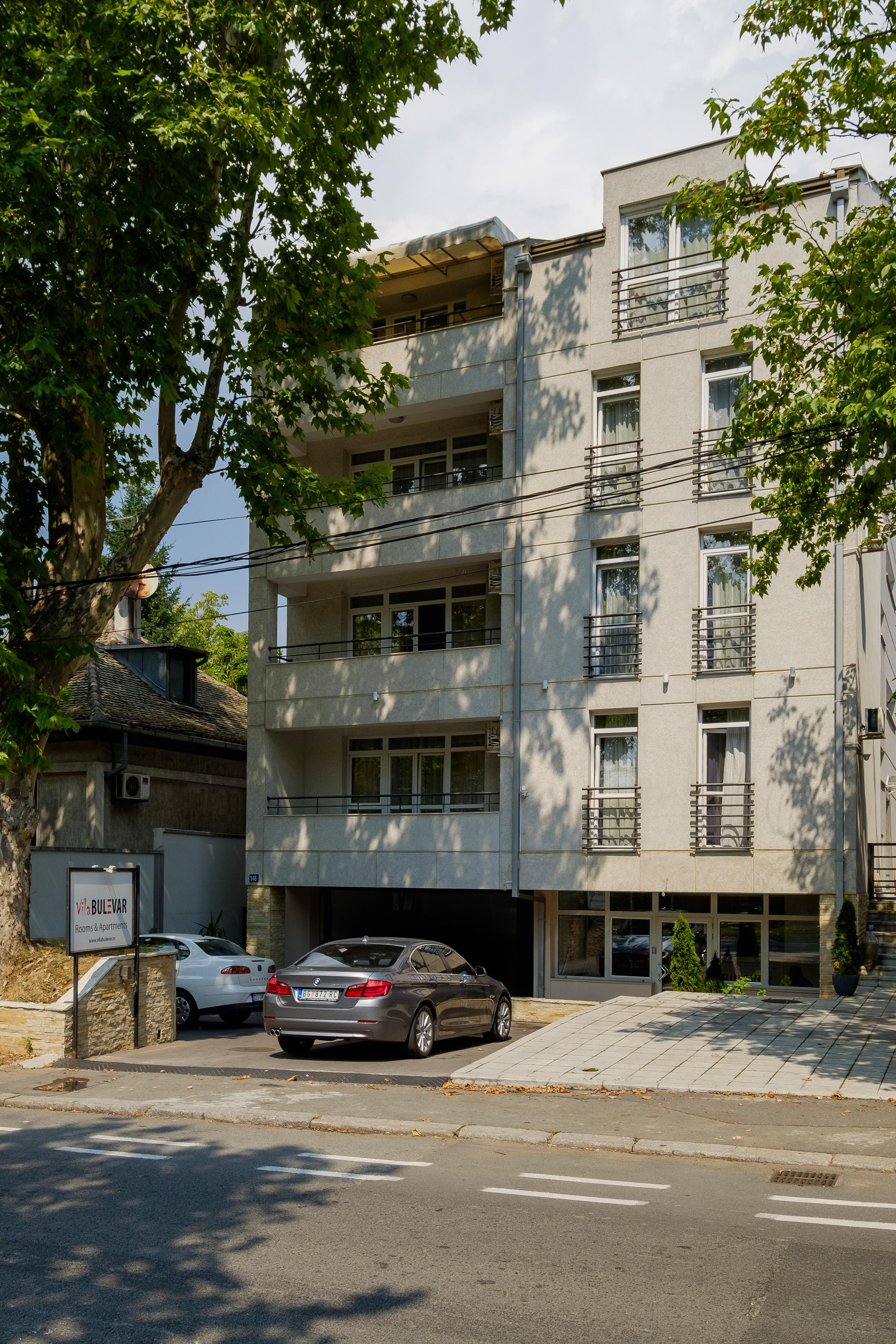 Villa Bulevar Bělehrad Exteriér fotografie